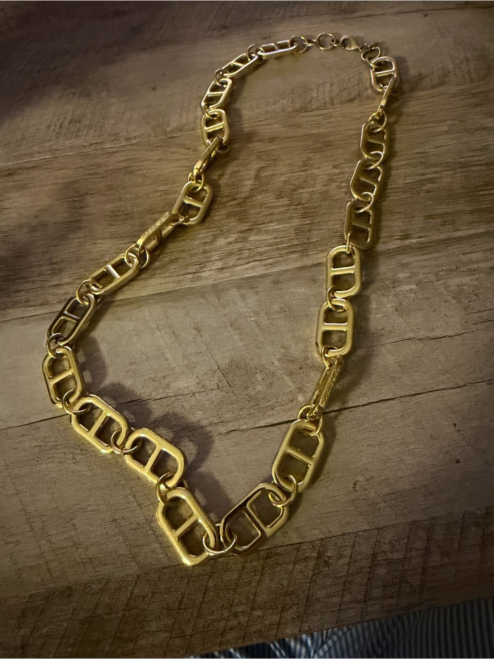 Tory Burch Gold Link Chain Necklace